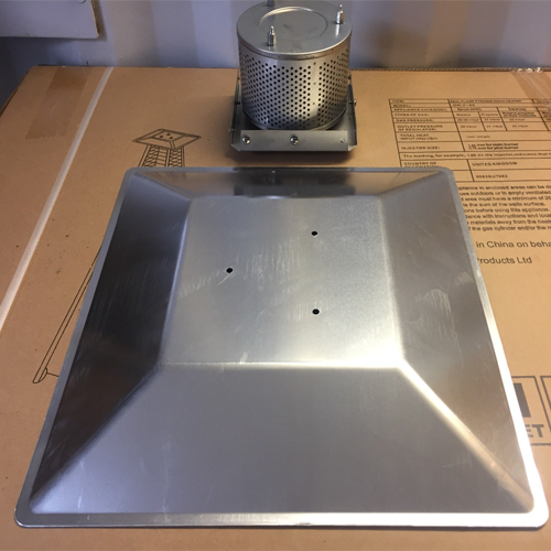 Replacement Reflector and Flame Screen for 13kw Square Pyramid Patio